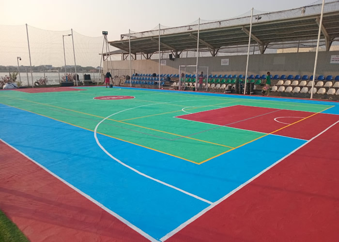Basketball Court Construction